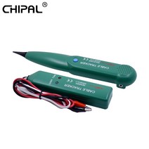 CHIPAL AIMO MS6812 전화선 추적기 도구 키트 LAN 네트워크 케이블 테스터 라인 파인더 파우치 포함 UTP ST, 한개옵션0