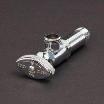 일반 욕실 세탁기 베란다 양갈래 수도꼭지 교체, 1개