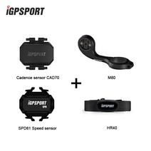 자전거 속도계 igpsport 사이클링 케이던스 센서 c61 speedometer spd61 heart rate monitor hr40 60 for bryton igpsport, m80 hr40bk spd61 c70