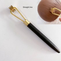 도자기공예 만들기 도구 물레 DIY구리 도자기 질감 롤링 헤어 만들기 도구 보라색 모래 냄비 연꽃 잎 호박, 01 A