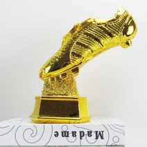 골든 부트 트로피 월드컵 장식 축구 팬은 국경 간 을 위한 수지 장식을 합니다., 27*14*28cm
