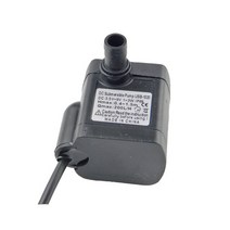 전기모터 CHANCS DC 5.5-12V 태양 광 발전 물고기 탱크 및 드릴 수족관을위한 미니 잠수정 워터 펌프, 04 USB-1020 DC 3.5-9V