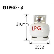 청사기공 캠프마스터 LPG가스통 LPG가스용기 3KG 5KG 10KG 반품불가, 1개