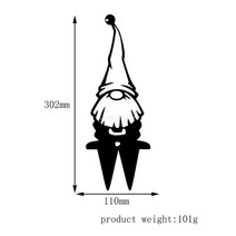 나무 가지 장식에 야외 금속 새 강철 동상 실루엣 장식 내구성 얼굴이없는 그놈 정원 장식 나무 조각, 엘프 B