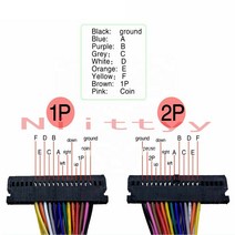 옛날오락기 비디오게임 고전 가정용 게임기 2021 아케이드 판도라 사가 DX 5000 in 1 박스 스페셜 DIY 키트, 한개옵션1, 14 blue and green