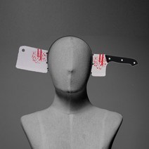 파티스토리 할로윈 중식도 머리띠, 01. 화이트