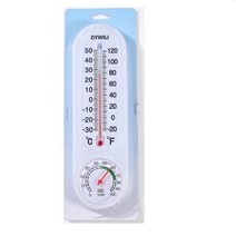실내 플라스틱 온도계 습도계(섭씨 영하30도 영상 50도) 측정