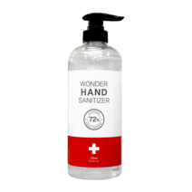 (750ml) 원더핸드 / 겔 펌프 / 대용량 휴대용 리필 세니타이저 / 살균 손 소독제, (750ml) 원더핸드(겔타입) 1개