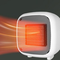 장미휴대용 미니 데스크탑 전기 히터 800W PTC 세라믹 난방 따뜻한 공기 송풍기 홈 오피스 기계, 빠른해외배송_WHITE | 800W | EU