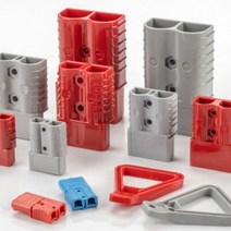 우리파파 앤더슨 단자 지게차 배터리 충전 커넥터 파워뱅크 연결 플러그 50A 120A 175A 350A, 블루