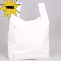 생분해 비닐봉투 100매입 / 소 중 사이즈, 영포트 쿠팡 생분해 (중) 100매