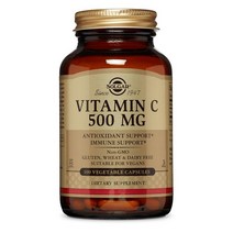 솔가 비타민 C 씨 L 엘 아스코르브산 500mg 100정, 1개, 100캡슐