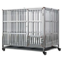 대형 견사 철장 케이지 울타리 개집 격리 펜스 휀스, 길이140 폭95 높이117 (접이식+발매트)