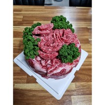 [박씨네푸줏간] 초가성비 한우케이크 꽃등심+특수부위 1.2kg, 한우케이크1.5kg