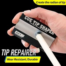 다기능 당구 큐 스틱 팁 셰이퍼 버니셔 샌더 파일 수리 풀 케어 액세서리, KL Tip Tool 1D