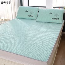 여름 쿨링 실크 나노라텍스 돗자리 쓰리피스 가정용 아이스 가정용 에어컨 돗자리 메이커 도매