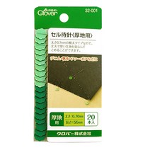 쏘잉스타 크로바 셀 시침핀 낙엽핀 납작핀 (두꺼운 원단용) 32-001