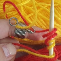 실끼는 뜨개질반지 니팅링 쓸림방지, 1개