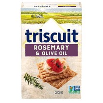 Triscuit 트리스컷 로즈마리 앤 올리브유 홀 휘트 크래커 8.5oz(240g) 4팩