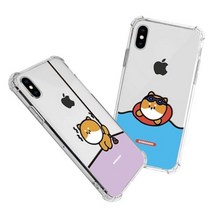 오너클랜 갤럭시X커버5 시바댕러블리 젤하드케이스 G525[WC82EBC]