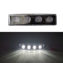 스탠다드메카닉 중장비 부품 24v 화이트 앰버 led 조명 스카니아 트럭 탑 썬 바이저 신호등 스카니아 코너 조명 스카니아 예비 부품 1798980 1910437 DIY, 하얀