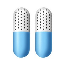 식용 염화칼슘 제습제 만들기 옷걸이형 습기 제거 투습지 산소 흡수제 반영구 서랍형 옷걸이 리필 흡습제 방 스탠드형 방부제2pcs 신발 탈취제 캡슐 운동화 체육관 가 사물함 제, 초록