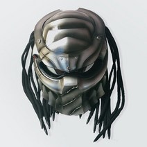 풀페이스헬멧 개성 있는 탄소 섬유 오토바이 헬멧 풀 페이스 프레데터 모토크로스, 11.3  XL