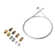 9 개/대 오토바이 비상 스로틀 케이블 범용 교체 오토바이 너트가있는 클러치 케이블 수리, 유형1