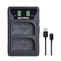 캐논 2Pcs 2650mAh LP-E6 LP E6 LPE6 배터리 내장 USB LED 충전기 Canon EOS 5D Mark II 2 III 3 6D 7D 60D 60Da 70D
