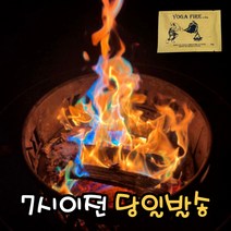 로앤제이 매직파이어 캠핑 가루 도깨비불 레인보우 불멍 무지개 불꽃 5매입, 35g_5매입