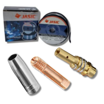 제이식 용접기 M100 부속품 악세사리 팁홀더 노즐 미그팁 와이어 논가스 용접부품, 미그홀더(25개입)