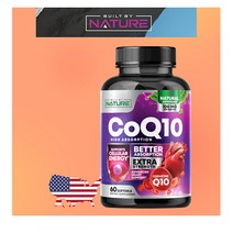 스완슨 유비퀴놀 코엔자임Q10 CoQ10 코큐텐 100mg 60소프트젤, 60정, 1개, 60정