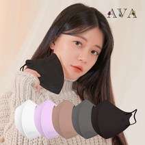 아바 AVA KF94 새부리형 대형 컬러 마스크 100매 홈쇼핑, [아바]5종혼합