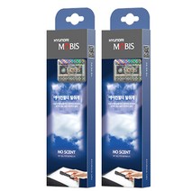 현대모비스 차량용 에어컨 필터 탈취제 무향, 1개입, 2개