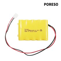 포레소 소방용 배터리 예비전원 4X5 AA 600mAh 24V