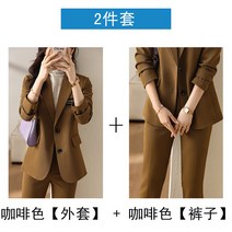 FANSYLI 새로운 여성 비즈니스 여성 정장 작업복 패션 우아한 정장슈트 봄과 가을 양복 3963호 8D