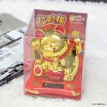 ABM도매콜 흔들이고양이중 골드, 상세페이지 참조