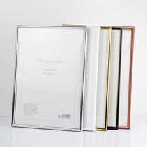 깨지지 않는 안전한 상장 액자 가볍고 위험하지 않은 튼튼한 프레임 사진 수료증 탁상 벽걸이 A8 플라스틱 선물용 수강생 게시 자격증 사업자등록증 허가증 졸업장 로즈골드