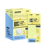 뉴크린웰 스타일 황사마스크 소형 KF94, 1개입, 120개, White/화이트