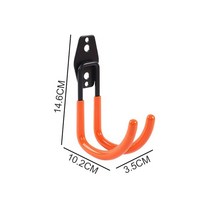 자전거보관용거치대 헤비 듀티 금속 후크 차고 정리 벽걸이 자전거 걸이 미끄럼 방지 사다리 정원 도구, [15] A15