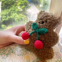 인형 만들기 DIY 키트 패키지 곰돌이, 상세페이지 참조3, 체리 추가