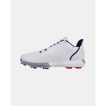 [국내매장판] 언더아머 남성 UA HOVR 드라이브 2 와이드(E) 골프화White / Metallic Silver 3025078