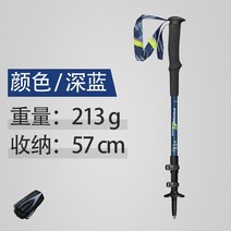 접이식 등산 스틱 지팡이 폴대 개척자 폴 하이킹 워킹 노르딕 알루미늄 스키 캠프 텔레스코픽 배턴 야외 1 개, [01] 1 pcs blue