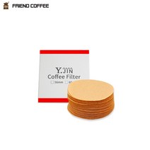 라운드 커피필터 56mm 100매 더치 모카포트용 드립백, 상세페이지 참조