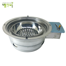 불안나로스타 RMS295D 업소용로스타 캠핑용화로 295/320mm 석쇠 및 불판 사용, 엠보형