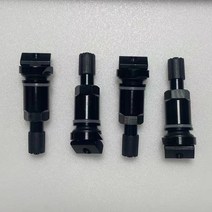 TPMS-43H TPMS 밸브 타이어 압력 센서 밸브 메르세데스 아우디 재규어 랜드 로버 용 금속 블랙 휠 폭스 바, 02 Black