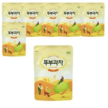 쿠키아 두부로 만든 오리지널 뚜부과자 50g 아이 어른 건강 간식 스낵, 7봉