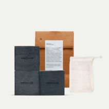 톤28 페이퍼백 동봉&비누망 무료 샴푸바 S21 검은콩+참숯 100gx3개입 얇은모발 약산성 천연 비오틴 샴푸 제로웨이스트, [페이퍼백&비누망] S18 다시마 3개입