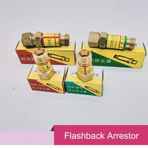 1 쌍 산소 아세틸렌 역화 방지기 체크 밸브 화염 버스터 감압기 조절기 용접 절단 토치, [01] 1 pair for regulator, 01 1 pair for regulator