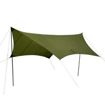 DOD 도플갱어 글램핑 아웃도어 캠핑 TARP 이츠카노 타프 TT5-631, Tarp + M 접지 시트 + 카키